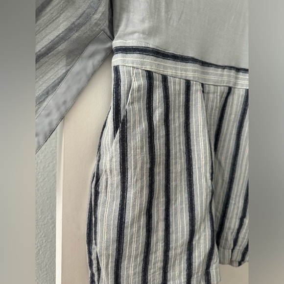 Bcbgmaxazaria Lexxi Striped Romper - Picture 6 of 9